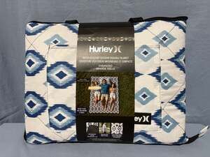 Hurley Water Resistant Outdoor Packable Oversized Blanket, 60 in x 70 in